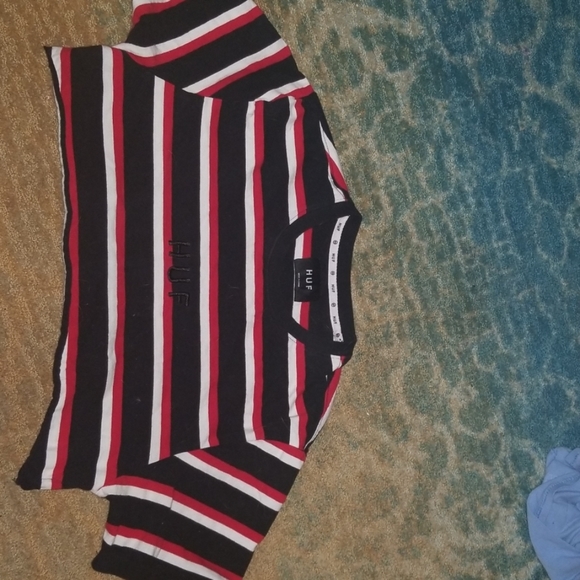 Striped crop top - Picture 1 of 2